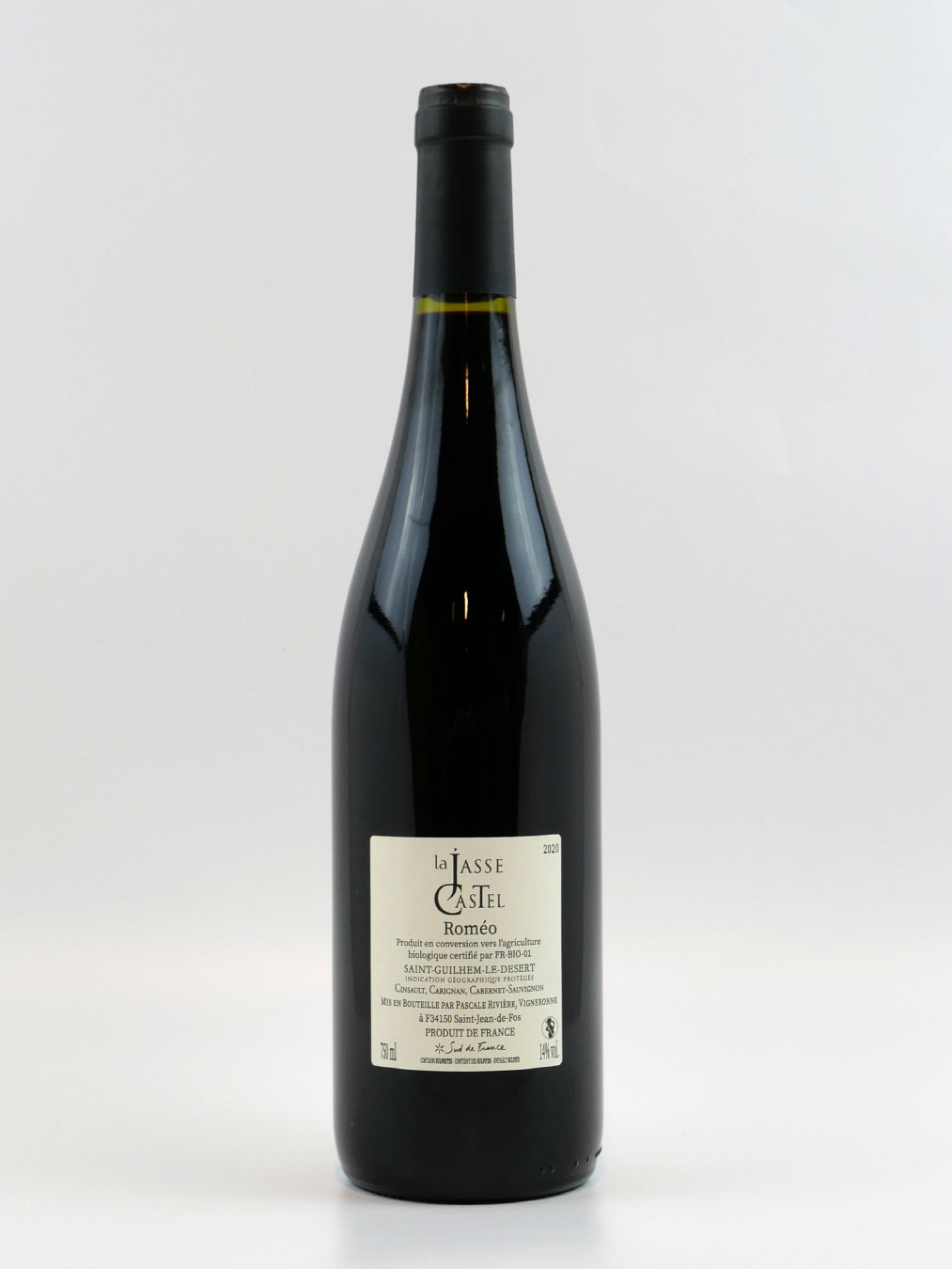 La Jasse Castel - "Romeo" - IGP Saint-Guilhem - Rouge - 2020 - 0,75L