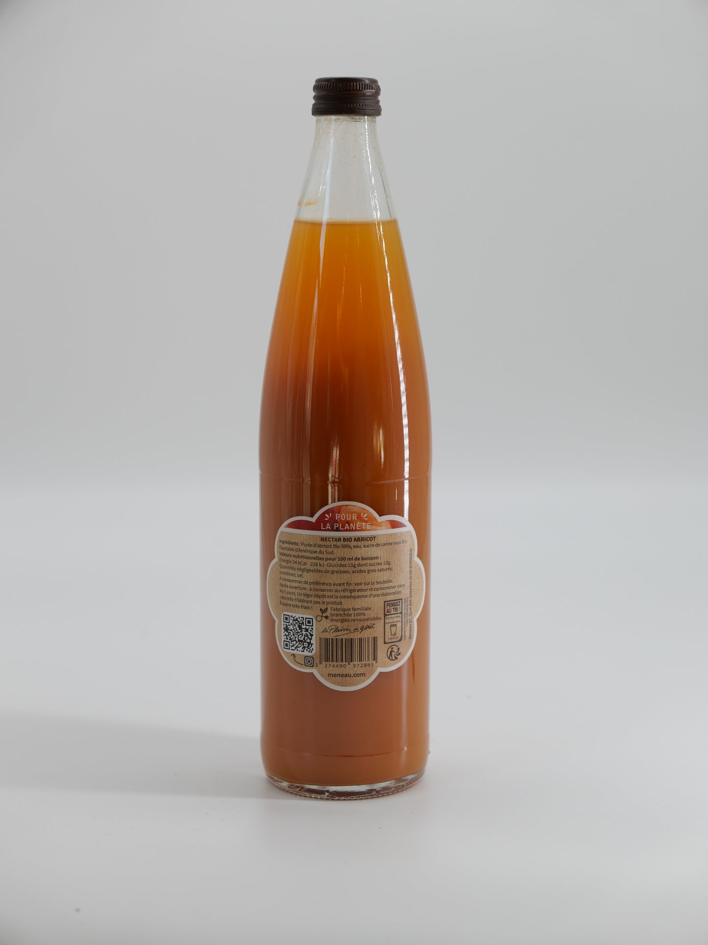 Meneau - Nectar D'Abricot Bio - 75 cl