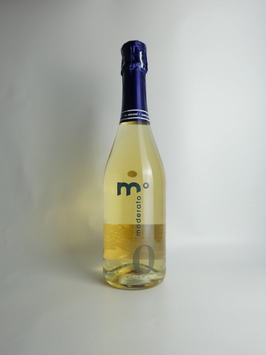 Moderato 0% Alcool - Effervescent - Blanc - 2021  - 0,75L