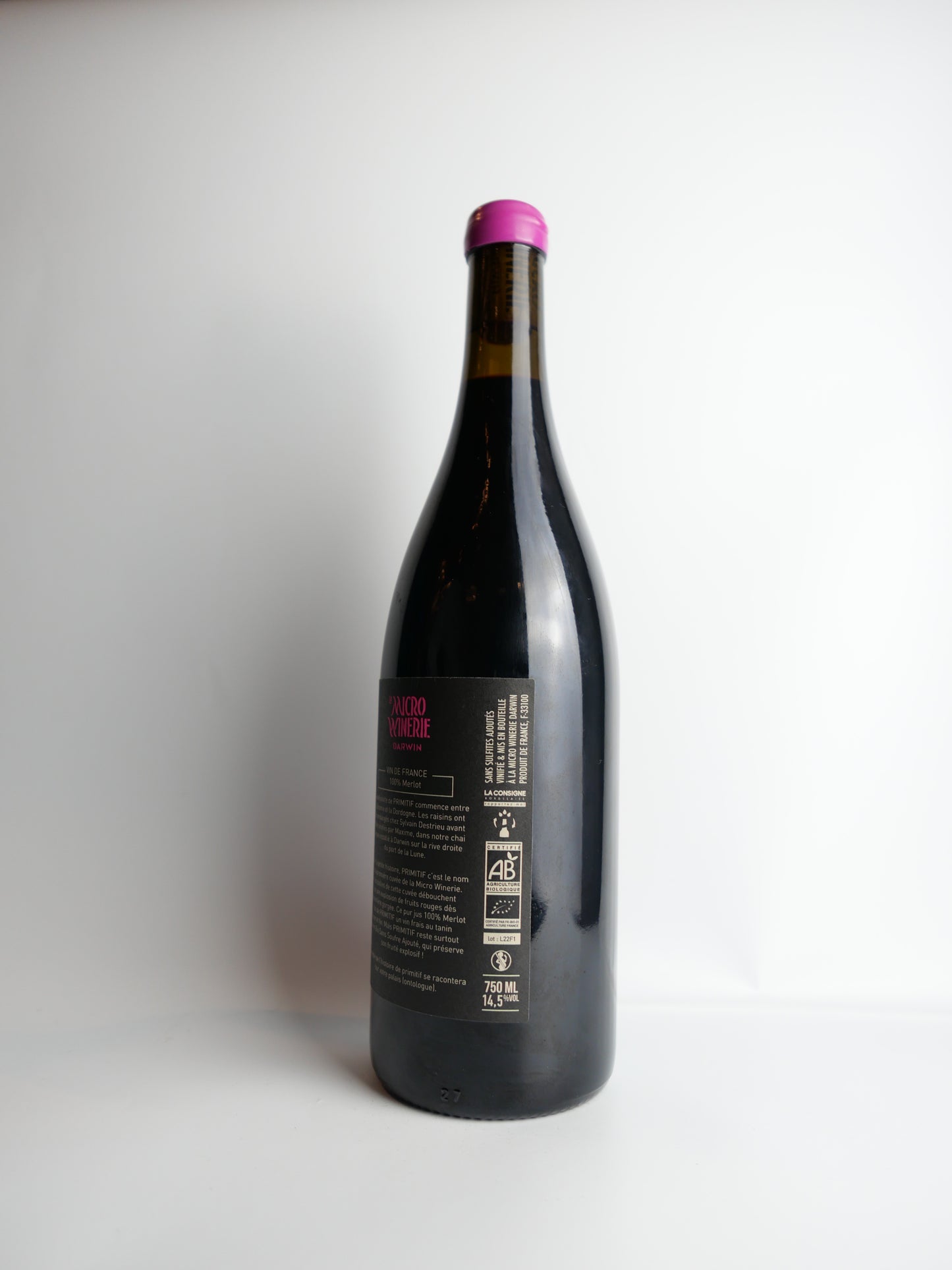 Primitif - 2022  - Vin de France - Rouge - 0,75L - Microwinerie